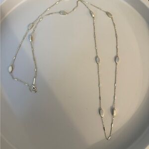 Kendra Scott pale gold layering Necklace